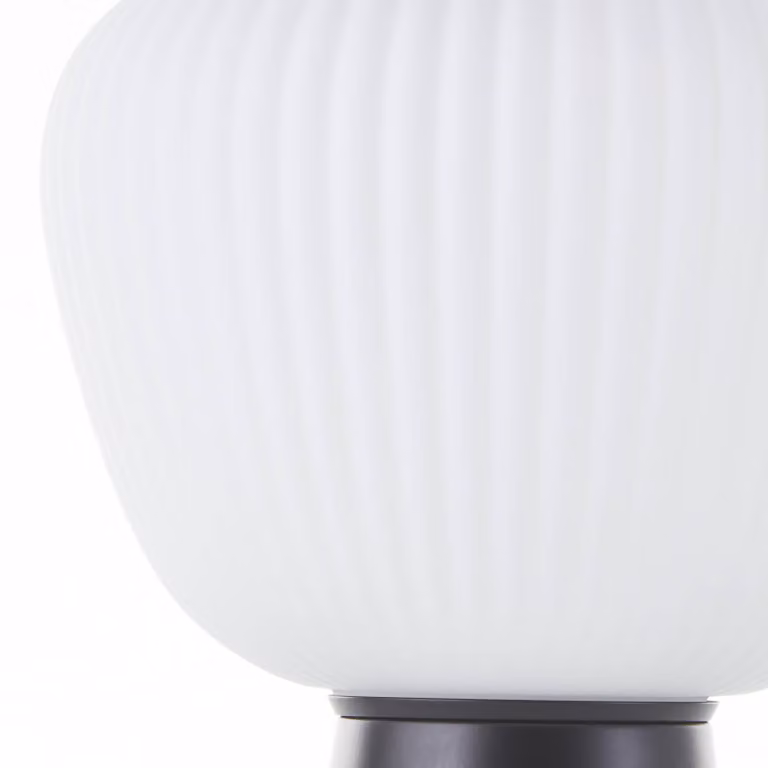 Brilliant Lampada da tavolo Kaizen, Bianco / Opale, Soggiorno / Sala da pranzo, Lampada da tavolo