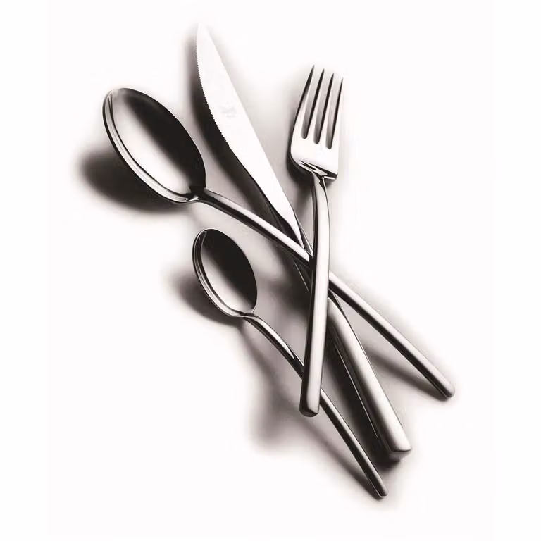 Servizio posate in acciaio inox linea Due 24 pezzi