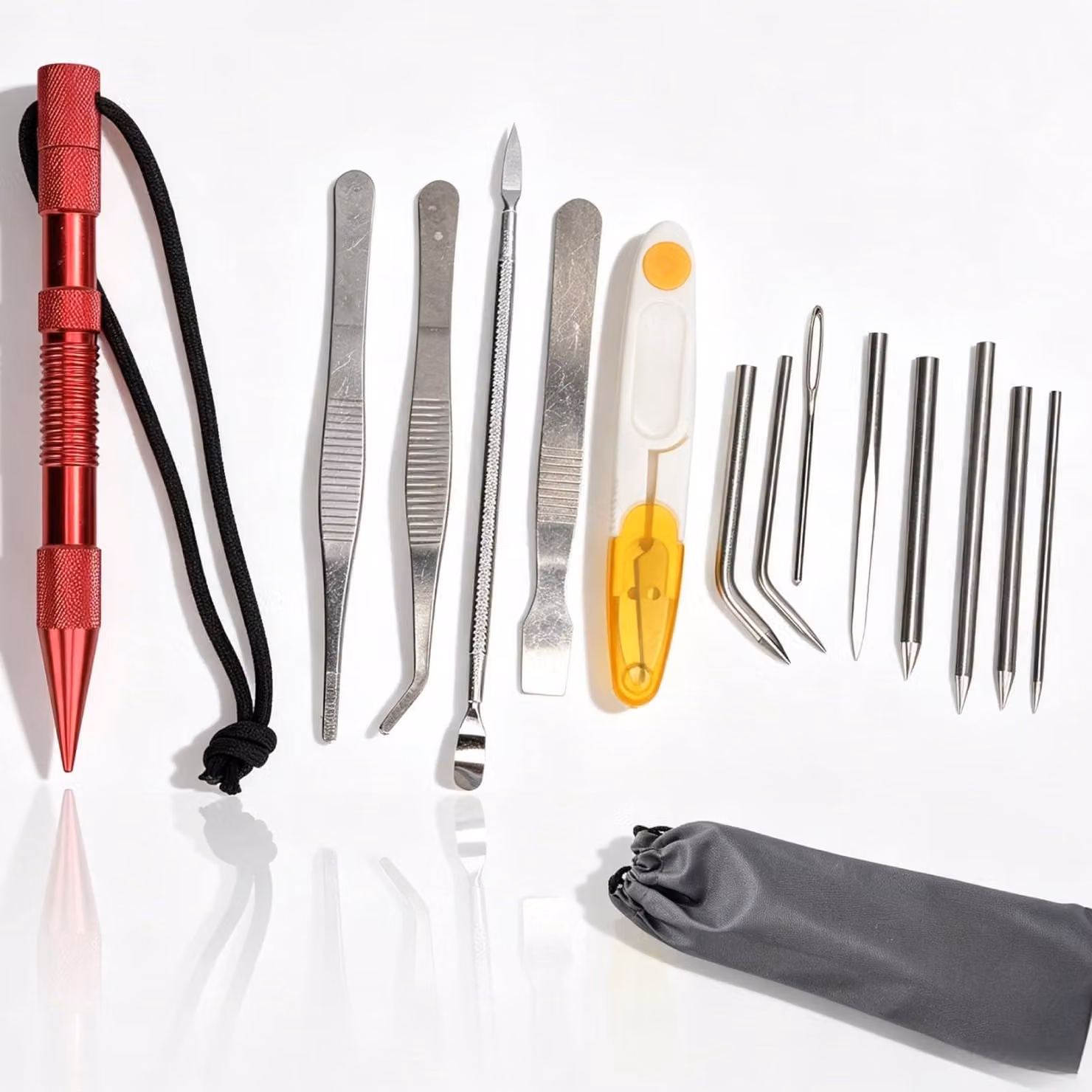 Kit di strumenti per paracord, composto da 14 elementi