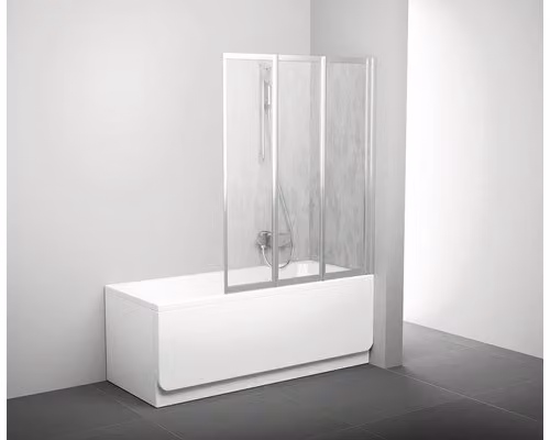 Schermo per vasca RAVAK Supernova VZ VS3 100 satin+Rain 795P0U0041