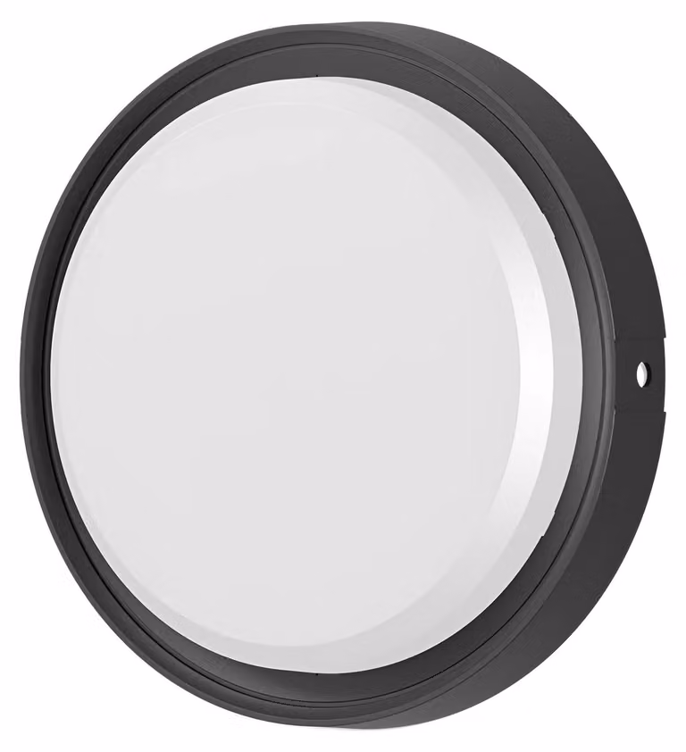 Braytron moderno LED applique plafoniera plafoniera 18W IP65 3in1 luce esterna nero