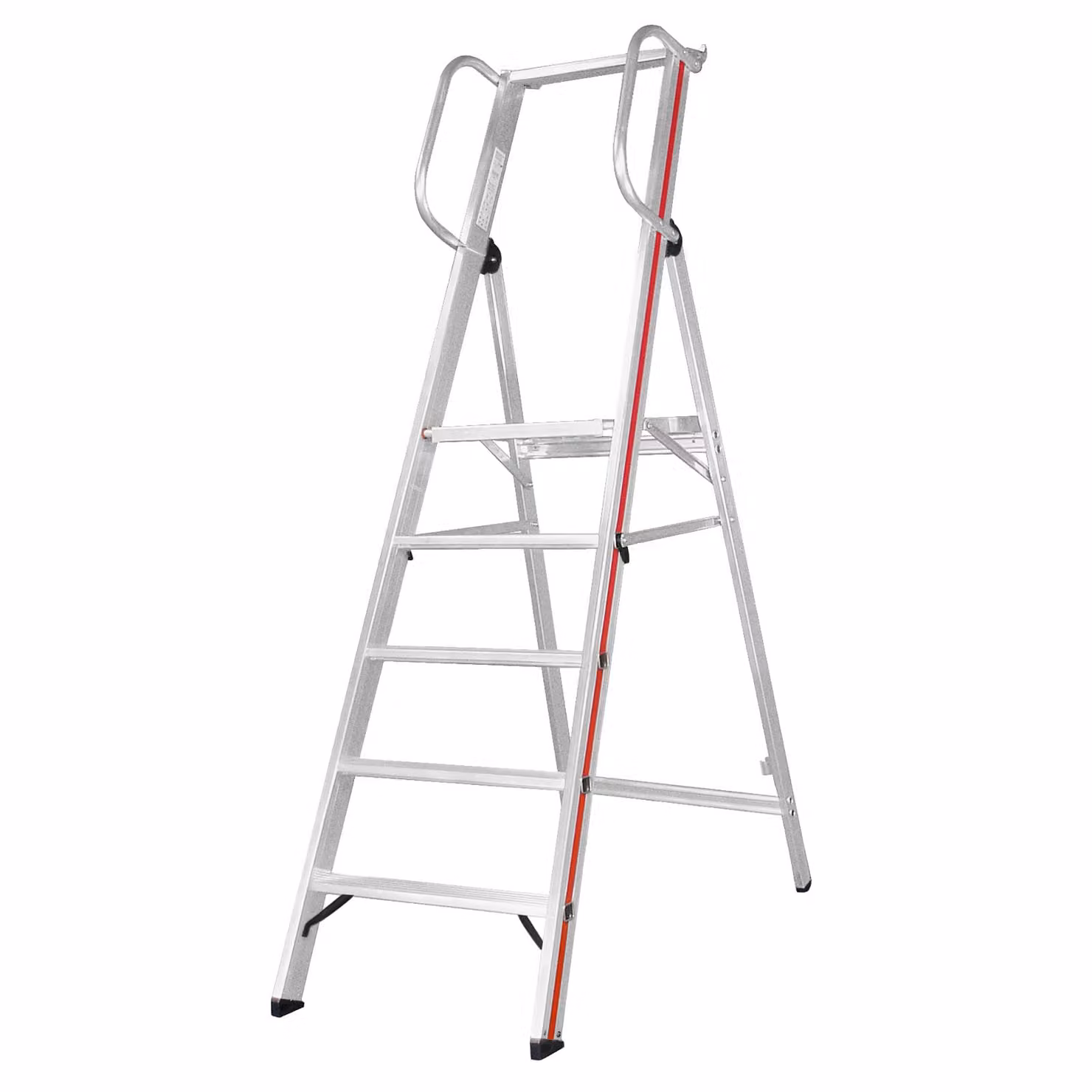 Hymer 8080 Scala a piattaforma con corrimano, 5 gradini