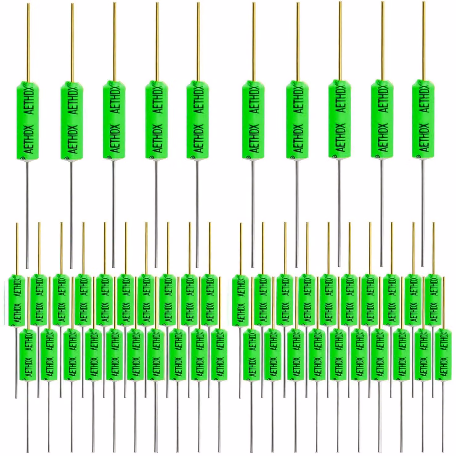 50 sensori di vibrazione SW-200D, 12 V, 2 mA, colore verde