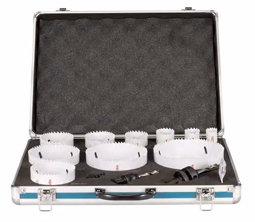 Makita D-75764 - Set di seghe a tazza BiM, 13 pezzi
