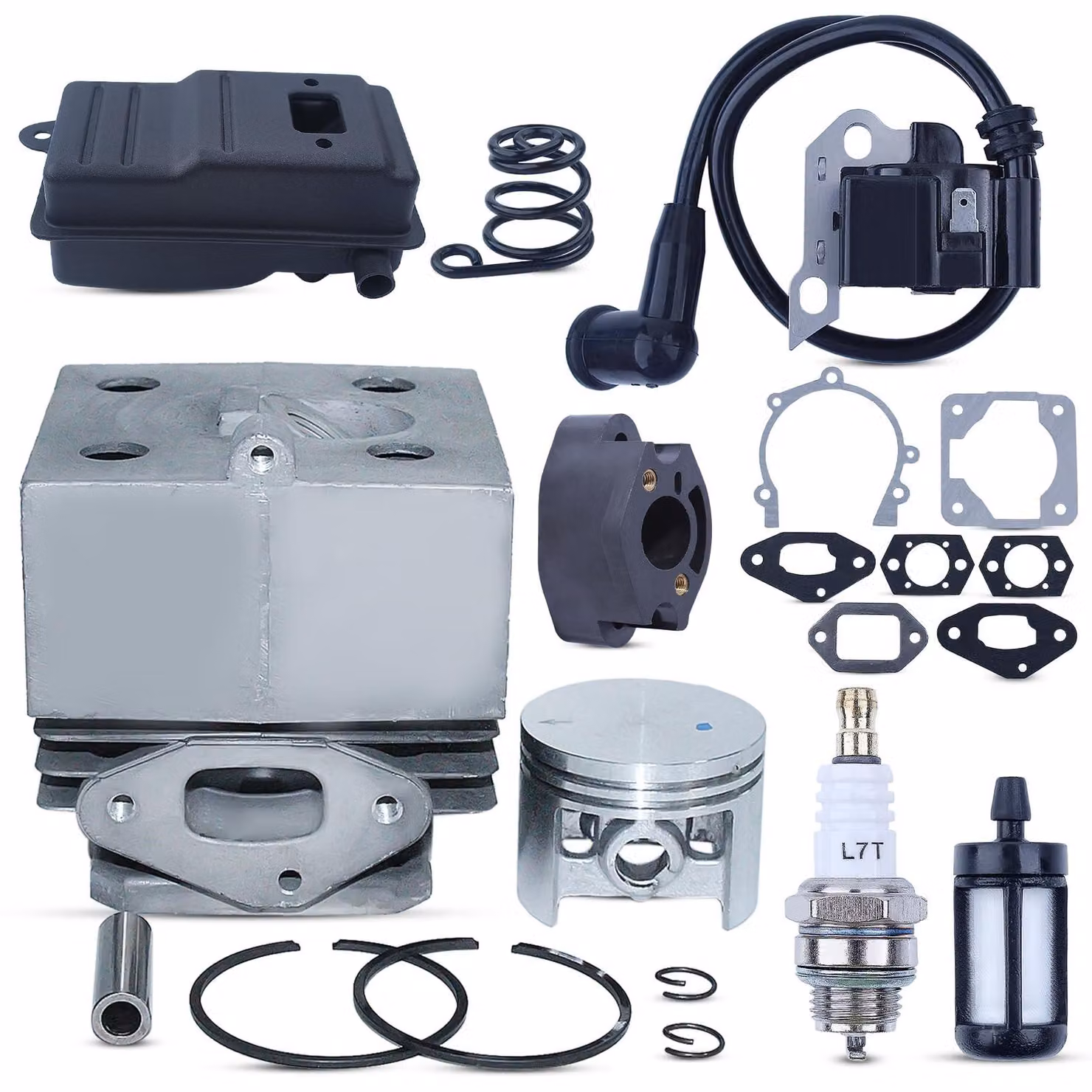 Kit pistone e cilindro - 46 mm per Stihl SR400, SR420, BR320, BR400