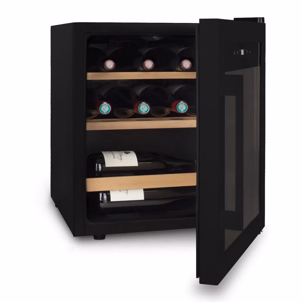 Cantinetta da vino termoelettrica Les Petits Champs CAVCB15, 15 bottiglie, Nero, L 43 cm x P 47,3 cm x H 51,7 cm – 2