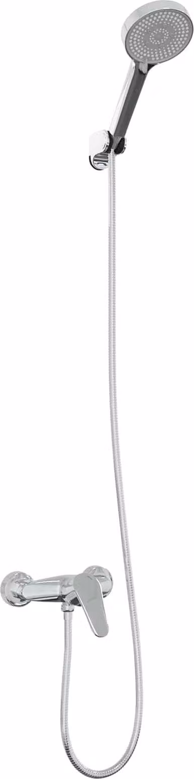 Set di doccia con soffione Cromo G 1 / 2 pollici