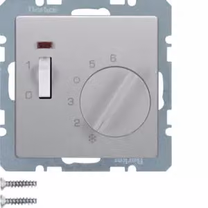 Berker 20306084 RTR Ö M Z-ST, WIP-SCH U LN Q1 ALU LACK