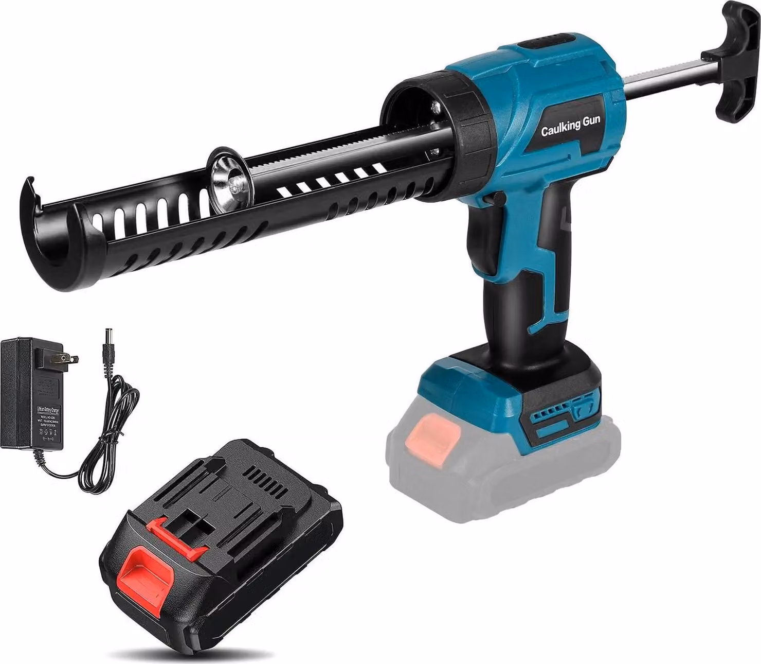 Pistola elettrica per sigillatura, 4 velocità regolabili, batteria ad alta potenza, 1 batteria