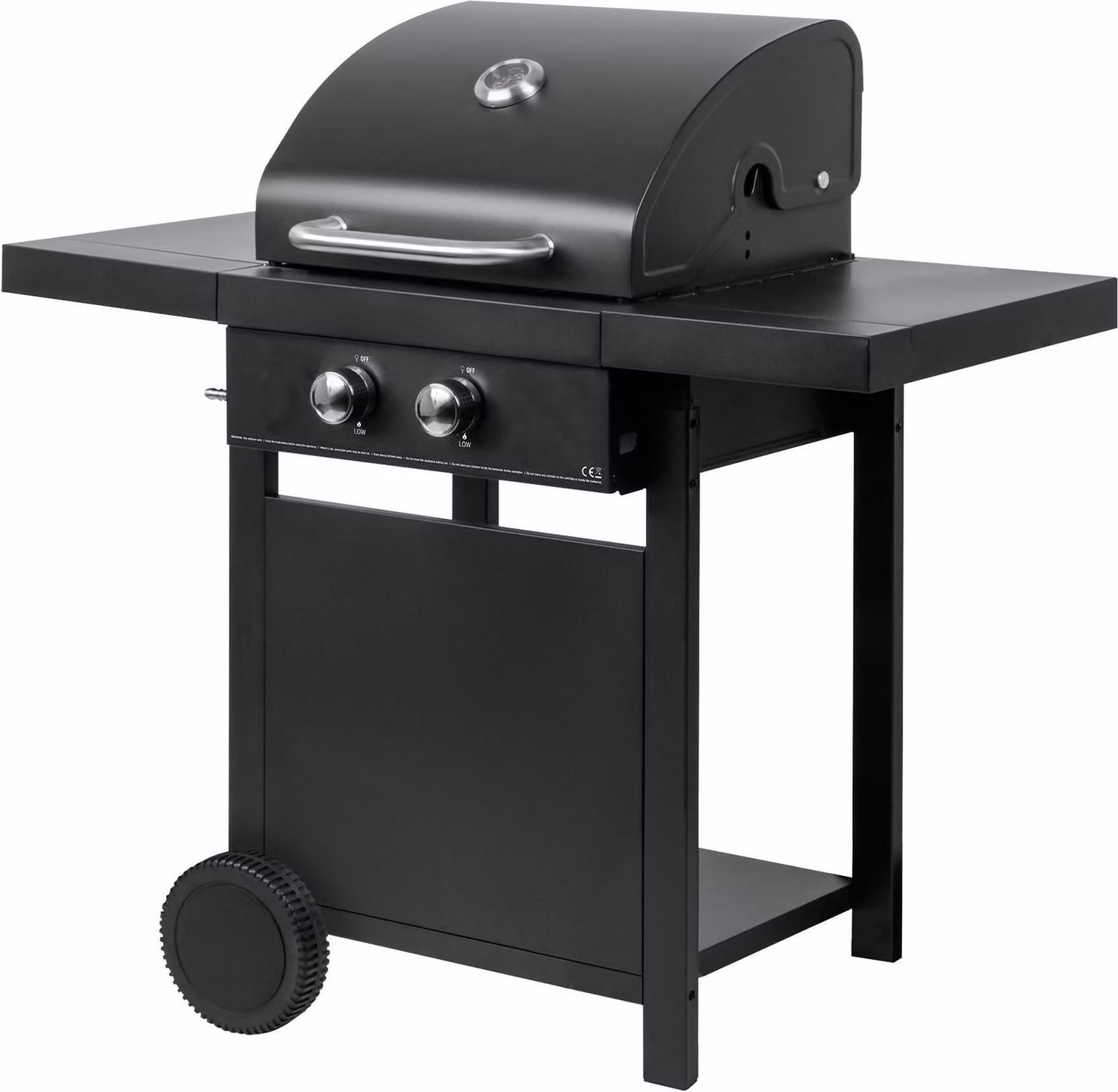 Grill de Gas de 2 bruciatori Master Grill MG669, design compatto, facile pulizia e accensione elettronica