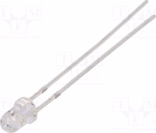 2 LED da 3 mm, 3-4,5V, rosso/blu, angolo di emissione 30°, corrente di funzionamento 20mA. Versione: bicolore. Codice prodotto: OSRBMS3131A. Speciale