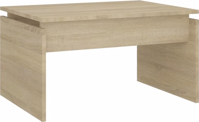 Tavolino da Salotto Rovere Sonoma 68x50x38 cm Legno Multistrato