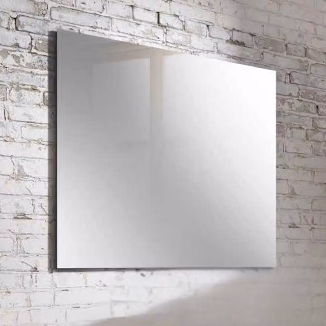 Specchio da bagno rettangolare Veriaffari in vetro argento L: 120 cm, H: 80 cm