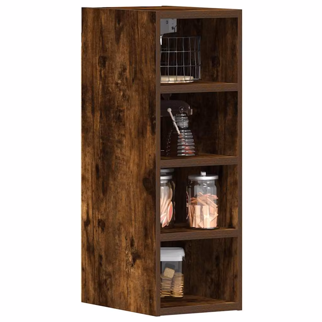 Pensile da cucina moderno vidaXL Riga Rovere Fumo L/P/H: 20 x 29,5 x 60 cm