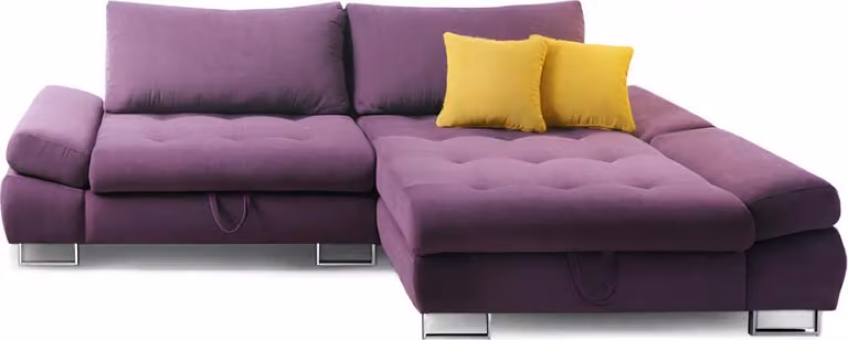 Schlafsofa Design Wohnzimmer Polster Eckgarnitur Ecksofa Sofa Couch Sofas Ecke