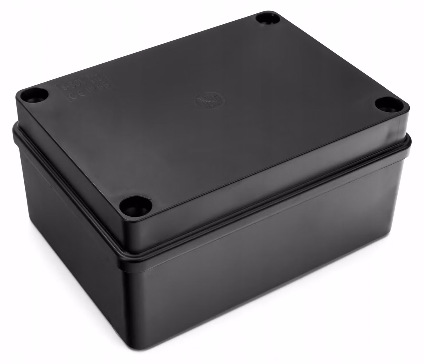 Pawbol | Scatola Di Installazione S-Box 316C - 150×110×70 mm - Nera - IP65 - Resistente Ai Raggi UV E Corrosione