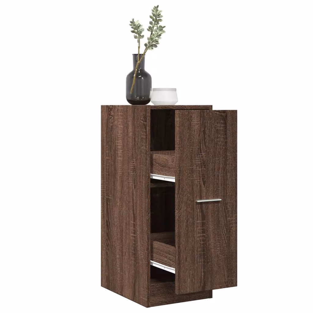 Armadietto da farmacia a parete vidaXL in legno marrone, L/P/H: 30 x 41 x 77,5 cm