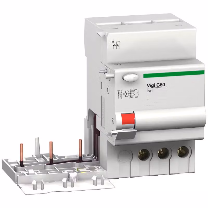 Schneider Electric Multi 9 OEM Vigi C60 a 3 poli 63 A 300 mA tipo AC per interruttori automatici C60 M9V14363