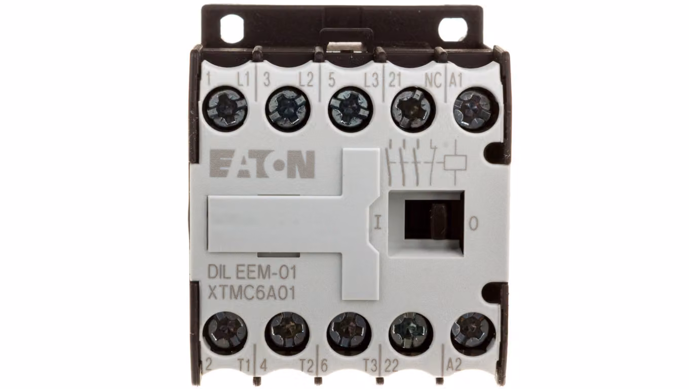 Contattore di potenza 6A 3P 24V AC 0Z 1R DILEEM-01(24V50/60HZ) 051621