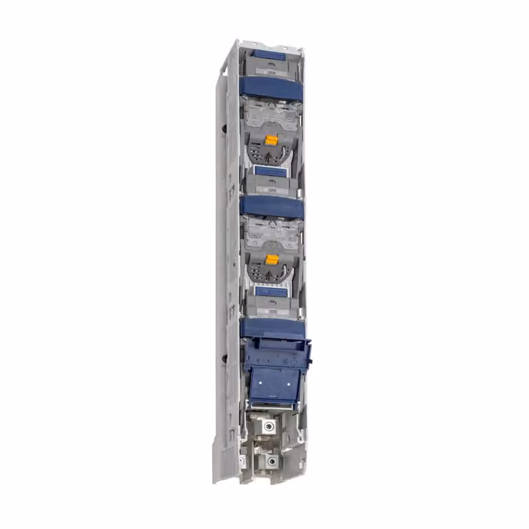 Barra di commutazione ABN NH, gruppo 2, 690 V/400 A, morsetto a V 240se, 5 conduttori, 1 polo EH241CAC