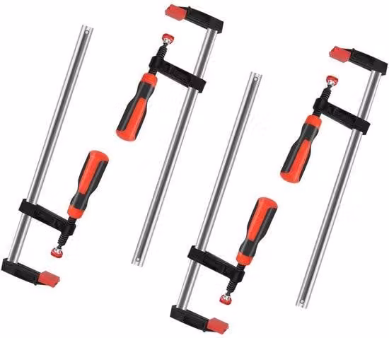 Set di utensili manuali resistente agli urti - Pinza a vite da 600 mm - Set di pinze stampate - Impugnatura antiscivolo - Acciaio per utensili resistente e durevole