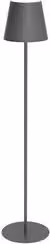 Lampada da terra AGATA XL New Majestic Antracite con LED da 5 W, 600 Lumen, IP54, H: 61 cm, L: 22 cm