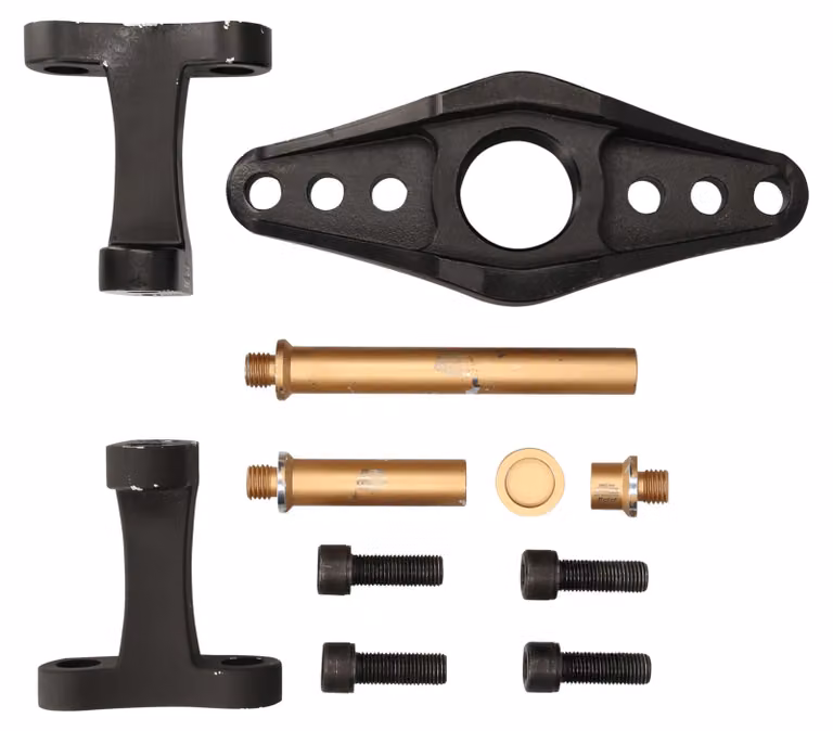 KS TOOLS Set di estrattori per mozzi ruota per perni da 8 e 10, 11 pezzi - 440.0590
