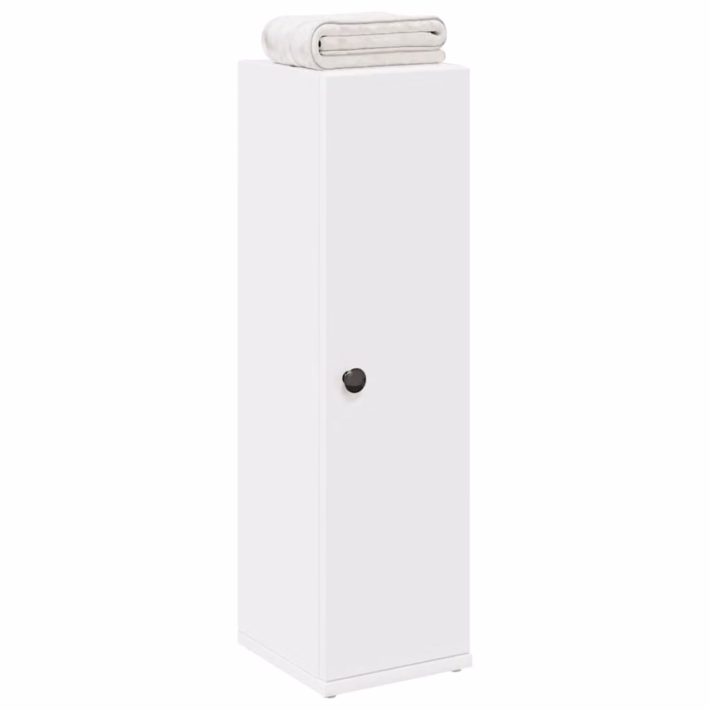 Mobile da bagno vidaXL bianco con ante a battente e ripiani interni L: 20,5 cm, P: 22 cm, H: 72 cm