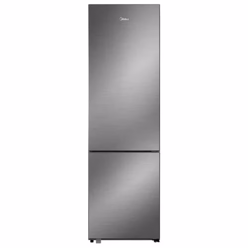 Frigorifero combinato Midea MDRB600MME46 No Frost, colore Silver, Capacità netta 443 l, L/P/H: 59,5 x 67 x 201 cm, Classe E – 2