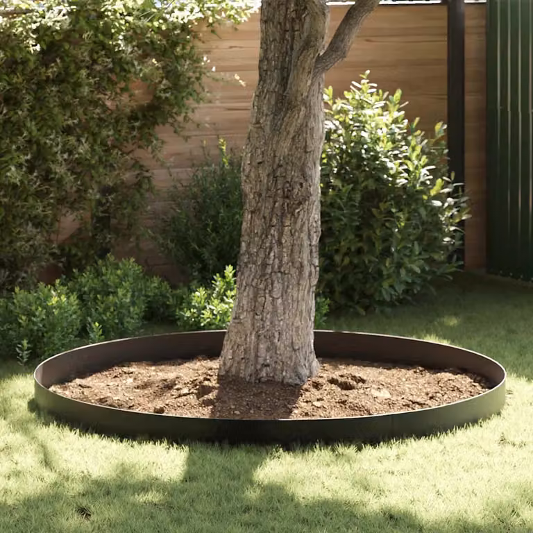 Barriera antiradice vidaXL in polietilene nero per giardino ornamentale e piante da interno, 0,7 x 3 m