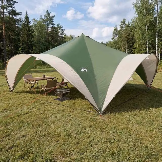 Tenda Party Verde 600 x 600 x 400 cm Poliestere e Acciaio 42028611