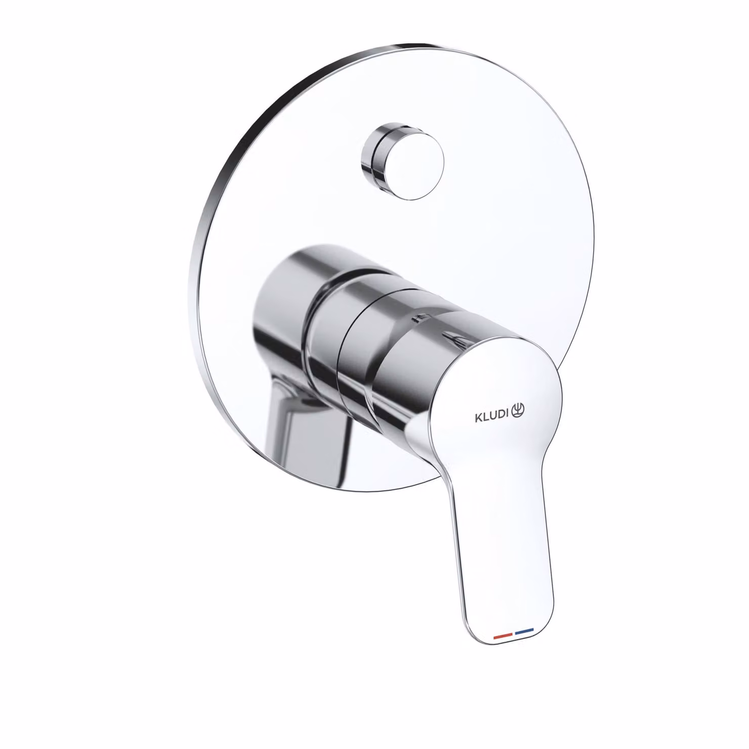 Kludi Pure & Easy UP-Br-EHM, Push con unità funzionale per 88022, cromato, 1 pz.