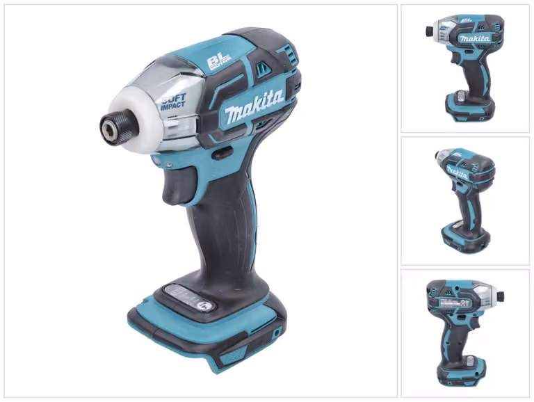 Makita DTS 141 Z Avvitatore a impulsi a batteria 18 V 40 Nm 1/4" Brushless Solo - senza batteria, senza caricabatteria