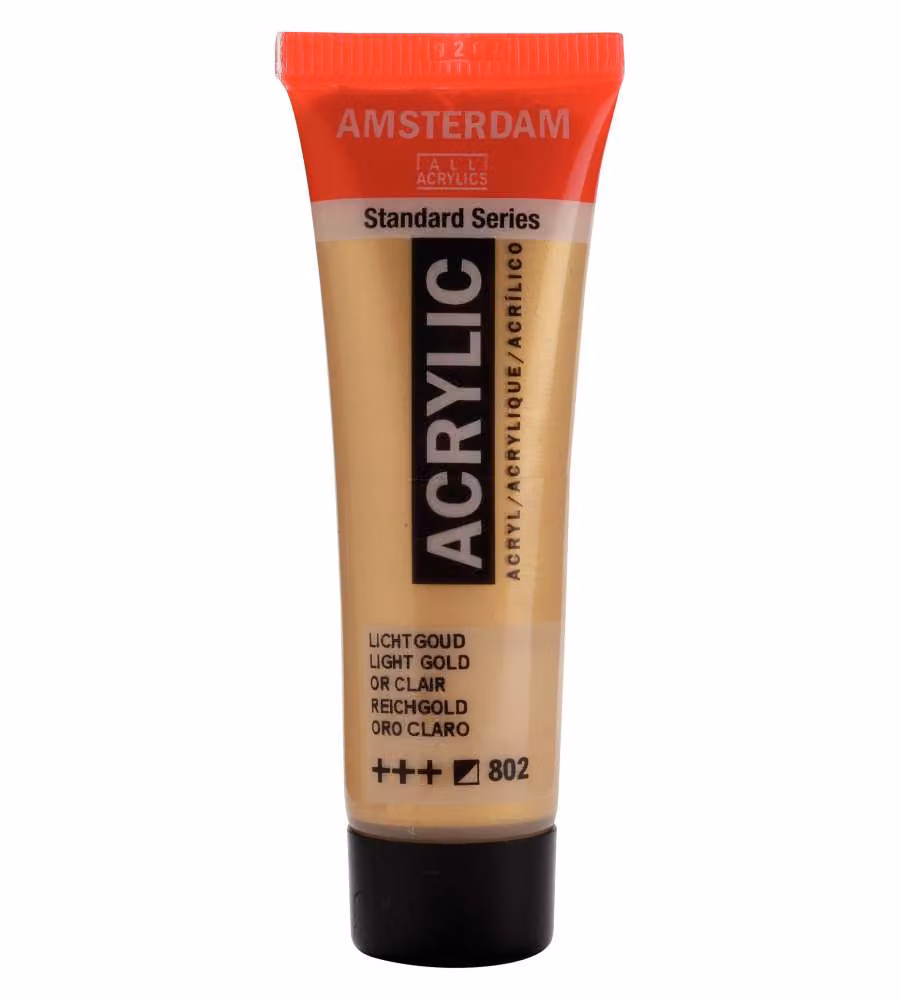 Colore acrilico Amsterdam 20 ML Oro chiaro
