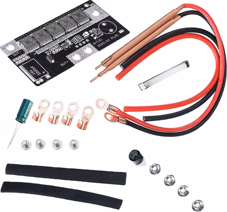 saldatore a punti fai da te a 12 V - Saldatore portatile per batterie al litio 26650/32650 e sistemi di accumulo di energia PCB