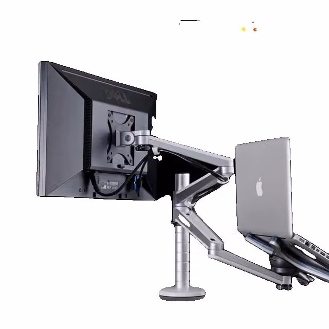 Supporto per monitor e computer, a doppio braccio, completamente regolabile, OA-7X