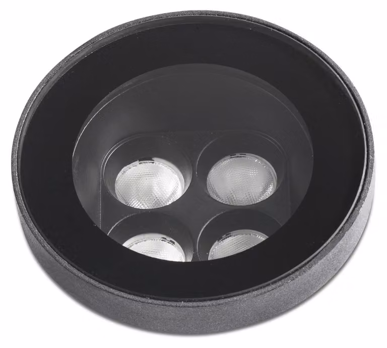 Tras Faretto da incasso LED per esterno IP67 nero