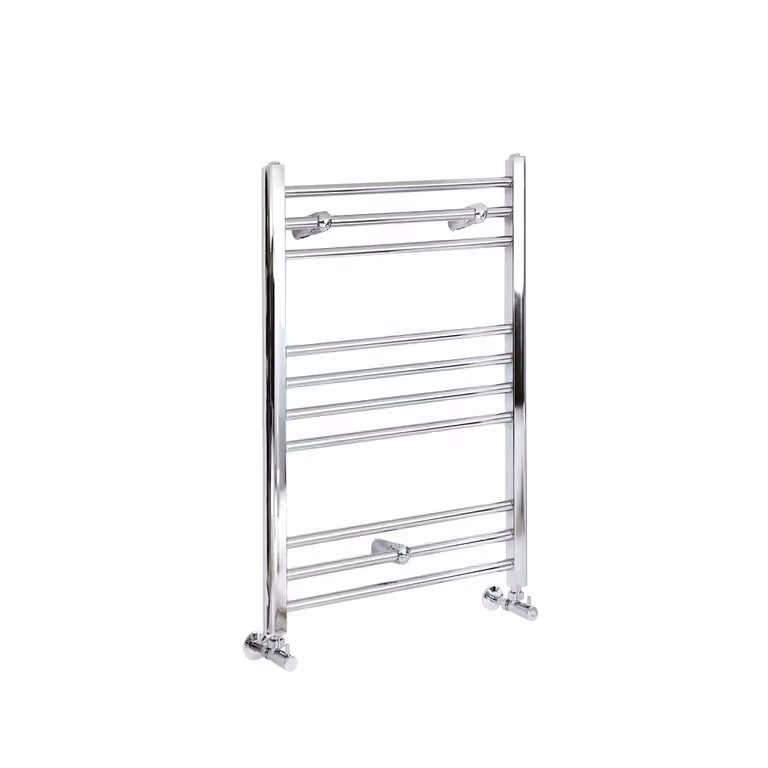 Scaldasalviette Cromato Piatto 200W Termoarredo Bagno Kent