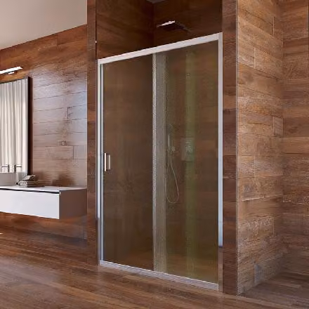 Mereo Lima - Porta doccia 1100x1900 mm, cromo/vetro Point CK80412K
