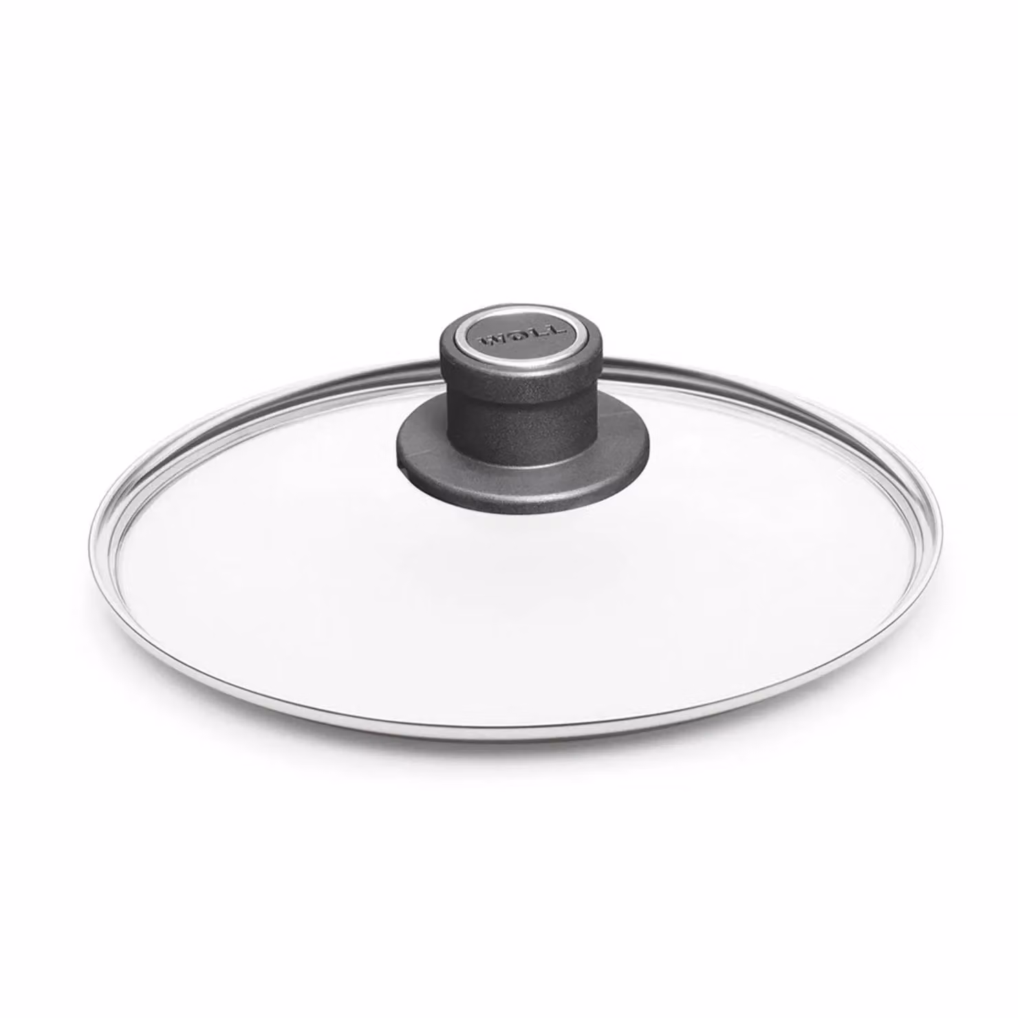Coperchio universale tondo in vetro completo Woll, diam. 26cm