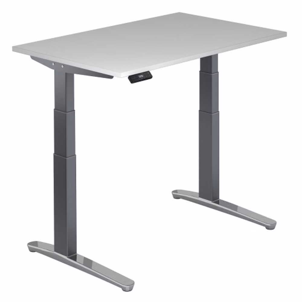 XBHM 12 GC - Grigio 120 x 80, regolabile elettricamente in altezza