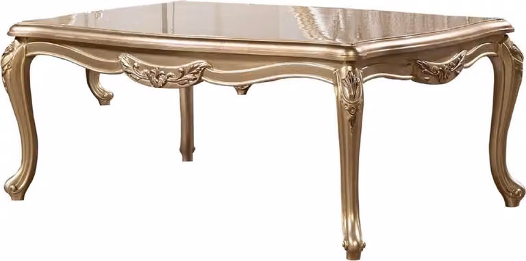 Casa Padrino Tavolino barocco oro - Tavolo da soggiorno rettangolare in stile barocco - Mobili da soggiorno in stile barocco - Mobili barocchi - Mobili in stile barocco - Nobile e magnifico