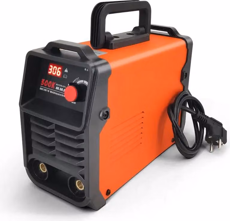 Saldatrice portatile - Saldatrice inverter MMA IGBT da 300A - Display LCD - Funzioni Hot Start e Anti Stick - 220V 50/60Hz - Spina europea - Protezione da sovraccarico