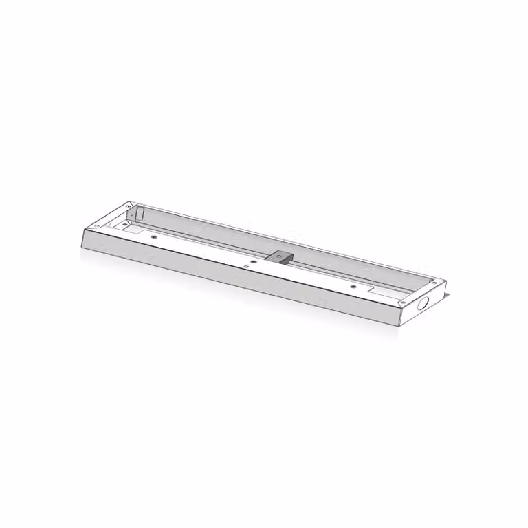 Base di supporto ABN per parete S, SP, altezza 80 mm, larghezza 800 mm U308