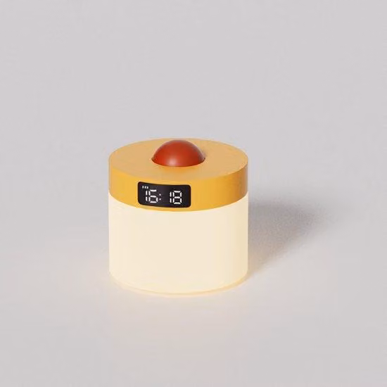 Lampada da comodino, ricaricabile tramite USB, telecomando, timer, regolazione dell'intensità luminosa, accessorio per la camera da letto.