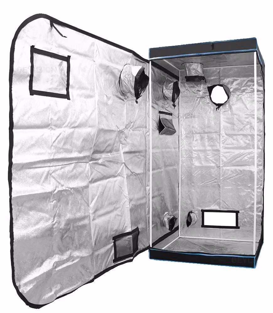 Tenda da coltivazione, struttura resistente, ambiente di crescita indoor, dimensioni 90x90x180 cm