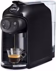 Macchina caffè a capsule Lavazza Idola Black, compatibile con capsule Lavazza A Modo Mio, 1500 W, Serbatoio 1,1 l, Nero – 1