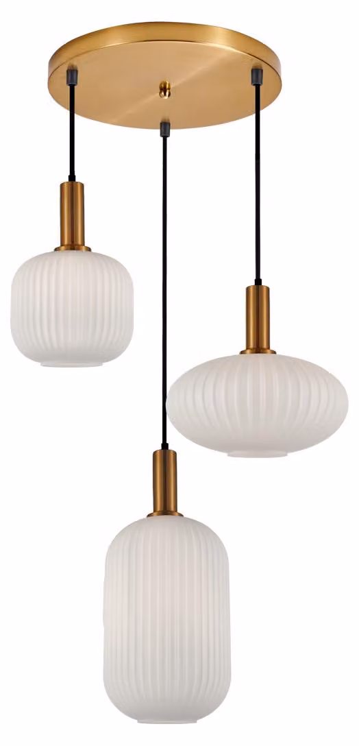 Lampada a sospensione DELLA PND-31982-3-GD Italux