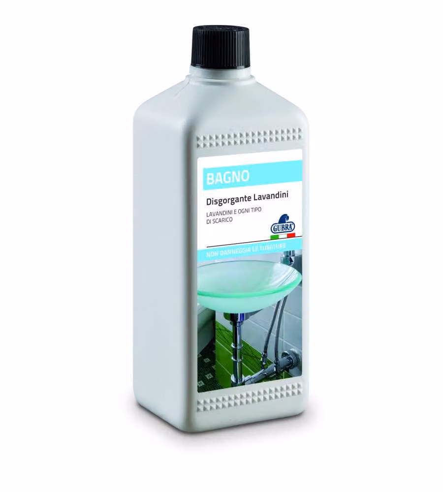 Gubra Disgorgante Lavandini 1000 ml - per ogni tipo di scarico