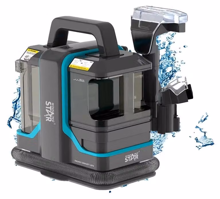 Aspirapolvere portatile per tappeti, alta potenza di aspirazione, versatile per diversi tipi di tessuto, EU-450W-11Kpa